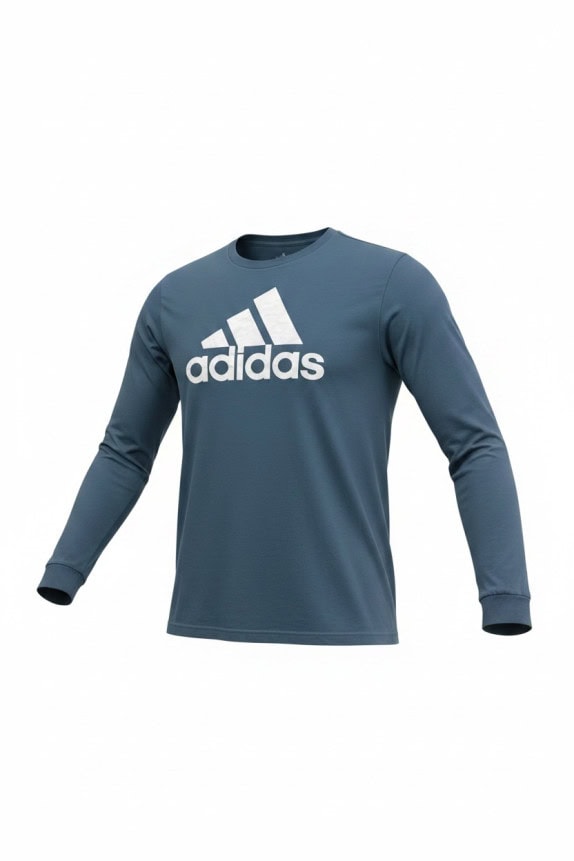 ADIDAS LONGSLEEVE TEE GRAPHIC BLUE ΑΝΤΡΙΚΟ PRE OWNED L