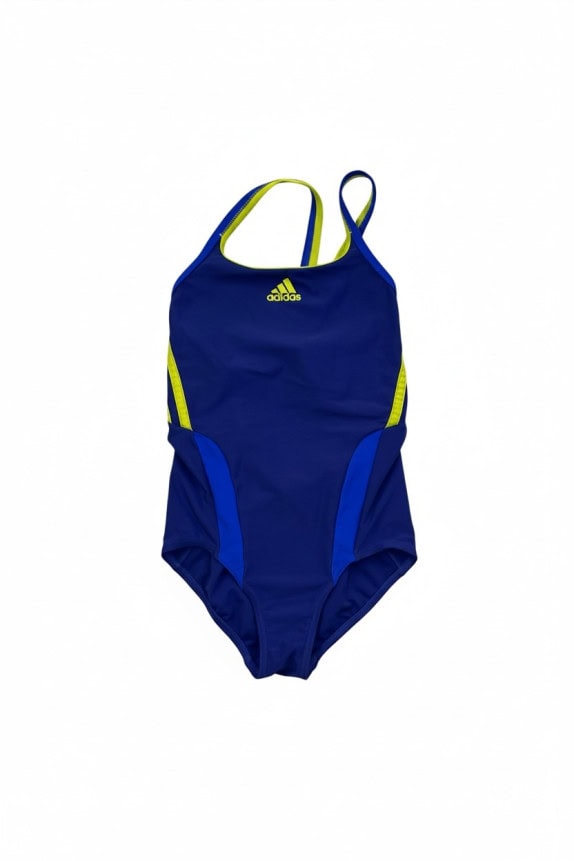 ADIDAS SWIMSUIT SPORTSWEAR BLUE WOMEN PRE OWNED XS