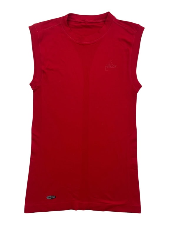 ADIDAS ΜΠΛΟΥΖΑ ΑΜΑΝΙΚΗ CLIMACOOL ΛΟΓΟΤΥΠΟ ΚΟΚΚΙΝΟ ΑΝΔΡΙΚΟ M