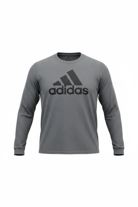 ADIDAS ΜΠΛΟΥΖΑ ΜΑΚΡΥΜΑΝΙΚΗ GRAPHIC ΓΚΡΙ ΑΝΤΡΙΚΟ PRE OWNED 2XL
