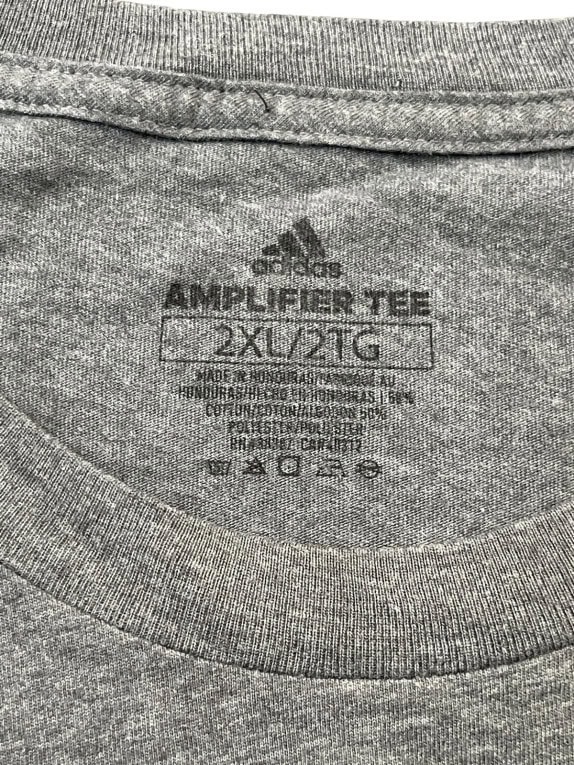 ADIDAS ΜΠΛΟΥΖΑ ΜΑΚΡΥΜΑΝΙΚΗ GRAPHIC ΓΚΡΙ ΑΝΤΡΙΚΟ PRE OWNED 2XL