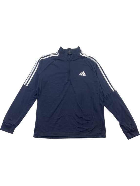 ADIDAS ΜΠΛΟΥΖΑ ΜΕ ΜΙΣΟ ΦΕΡΜΟΥΑΡ SPORTSWEAR NAVY ΑΝΤΡΙΚΟ PRE OWNED M