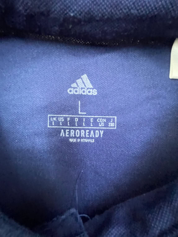 ADIDAS POLO SHIRT FENERBAHCE AEROREADY BLUE MENS L