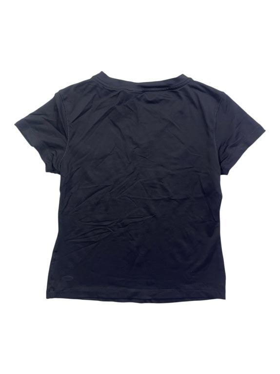 ADIDAS T-shirt sportiva con logo V nero da donna S