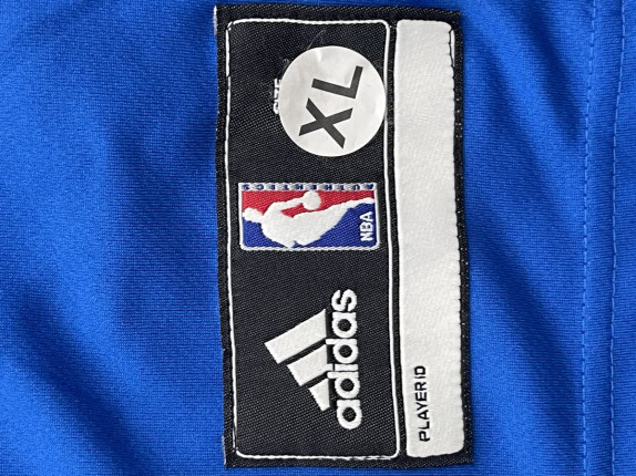 VINTAGE ADIDAS NBA BASKETBALL JERSEY DALLAS SPORTSWEAR BLUE MEN PRE OWNED XL