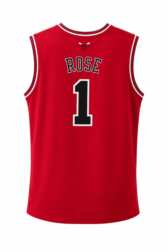 ADIDAS NBA JERSEY ATHLETIC RED ΑΝΤΡΙΚΟ PRE OWNED XXL