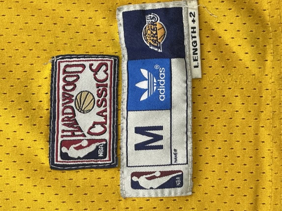 90s ADIDAS NBA JERSEY VINTAGE KOBE BRYANT GOLD ΑΝΤΡΙΚΟ PRE OWNED M