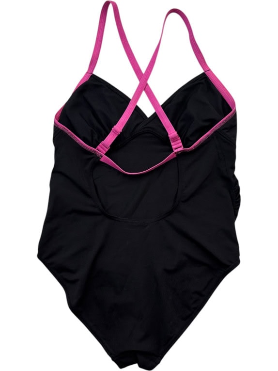 ADIDAS SWIMSUIT ATHLETIC BLACK WOMEN PRE OWNED