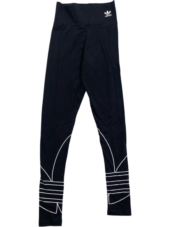 Adidas Originals Leggings Athletic Logo Black Women’s XS