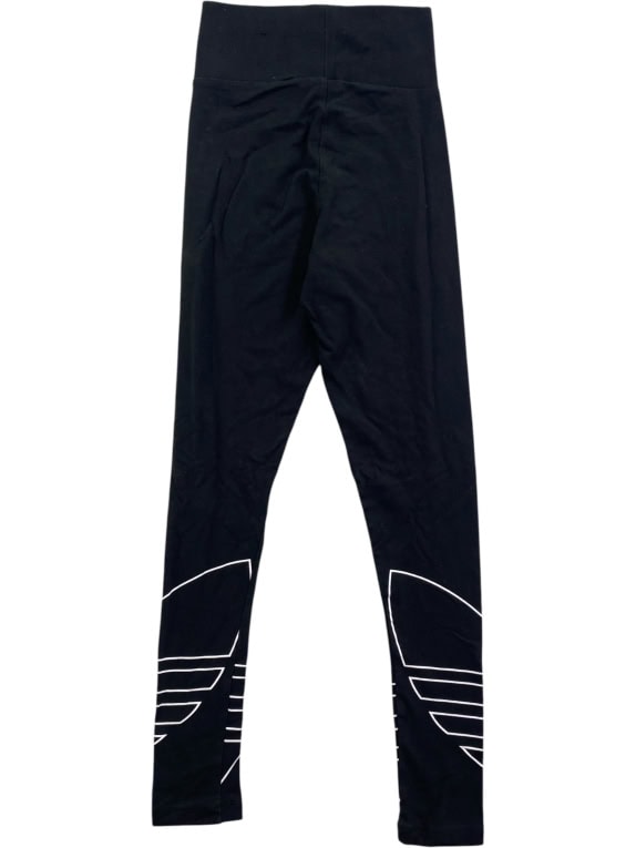 Adidas Originals Leggings Athletic Logo Black Women’s XS