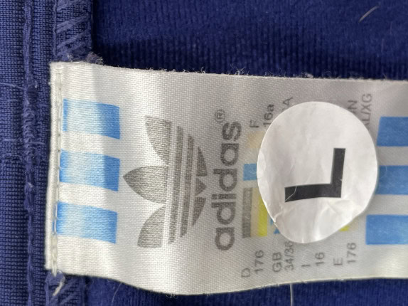 90s ADIDAS ΠΑΝΤΕΛΟΝΙ ΑΘΛΗΤΙΚΟ ΜΙΝΙΜΑΛ ΜΠΛΕ ΑΝΤΡΙΚΟ PRE OWNED L