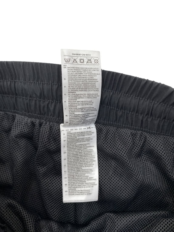 Adidas Track Pants Athletic Logo Black Men’s XS