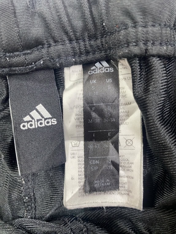 ADIDAS Παντελόνι Φόρμας ATHLETIC Logo Μαύρο Unisex L