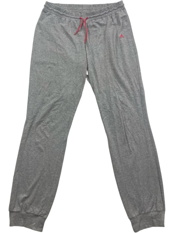Adidas Παντελόνι Φόρμας Casual Logo Γκρι Γυναικείο S
