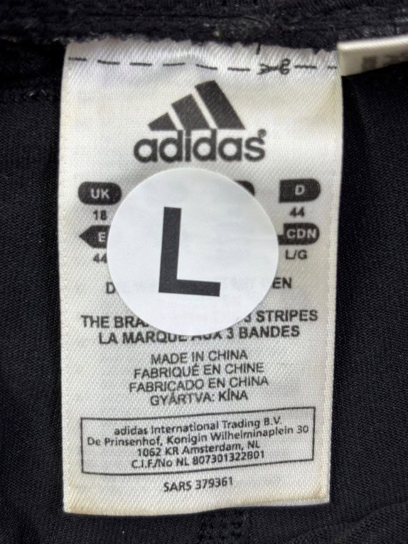 ADIDAS ΠΑΝΤΕΛΟΝΙ ΦΟΡΜΑΣ SPORTSWEAR ΜΑΥΡΟ ΓΥΝΑΙΚΕΙΟ PRE OWNED L