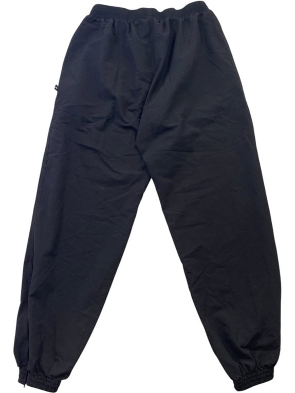 ADIDAS TRACK PANTS SPORTSWEAR BLACK UNISEX PRE OWNED L