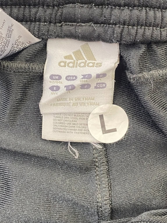 ADIDAS ΠΑΝΤΕΛΟΝΙ ΦΟΡΜΑΣ SPORTSWEAR ΜΑΥΡΟ UNISEX PRE OWNED L