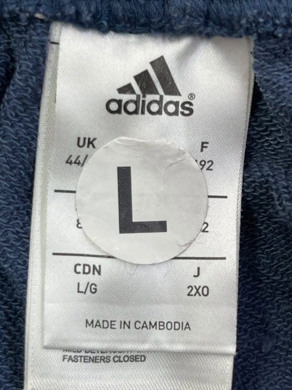 ADIDAS ΠΑΝΤΕΛΟΝΙ ΦΟΡΜΑΣ SPORTSWEAR NAVY ΑΝΤΡΙΚΟ PRE OWNED L