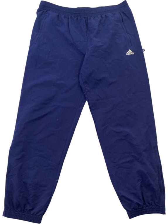 ADIDAS PANTALONI TUTA SPORTSWEAR NAVY UOMO PRE OWNED L