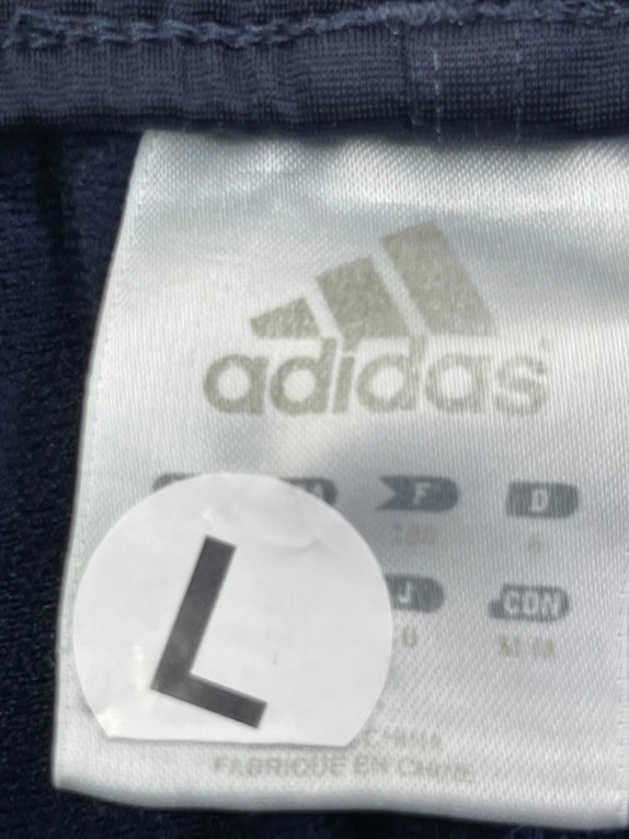 ADIDAS PANTALONI TUTA SPORTSWEAR NAVY UOMO PRE OWNED L