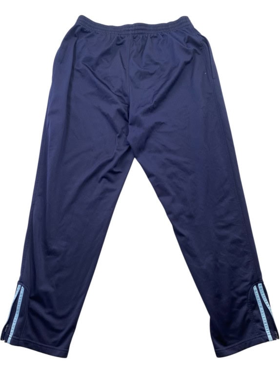 ADIDAS PANTALONI TUTA SPORTSWEAR NAVY UNISEX PRE OWNED L