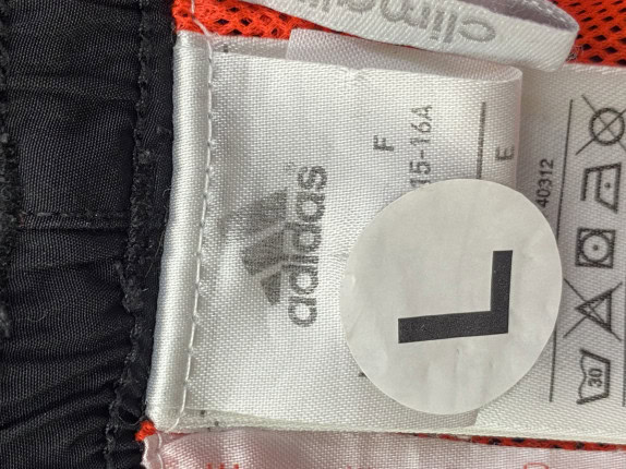 ADIDAS ΠΑΝΤΕΛΟΝΙ ΠΡΟΠΟΝΗΣΗΣ SPORTSWEAR ΜΑΥΡΟ ΑΝΤΡΙΚΟ PRE OWNED L