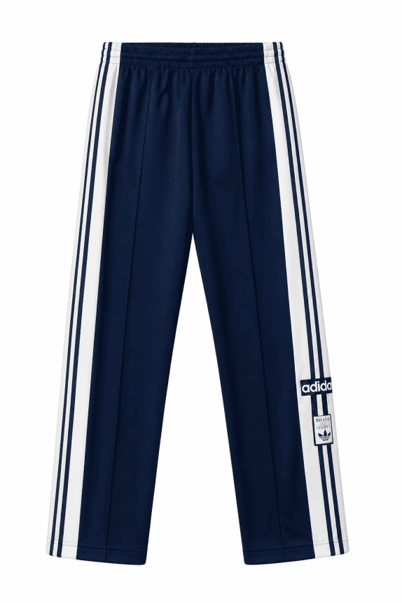 ADIDAS PANTALONI TRACK CLASSIC NAVY UOMO PRE OWNED M