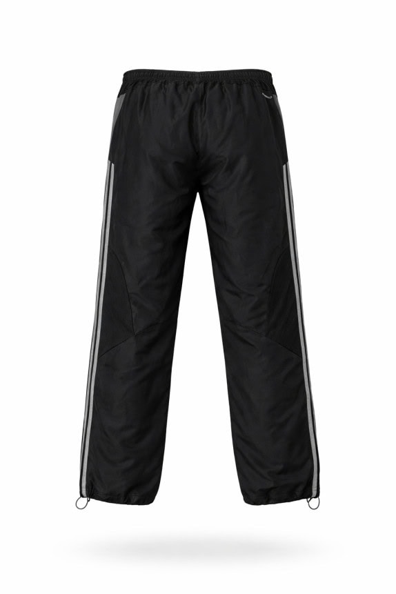 ADIDAS TRAINING PANTS SPORTSWEAR BLACK MEN PRE OWNED M