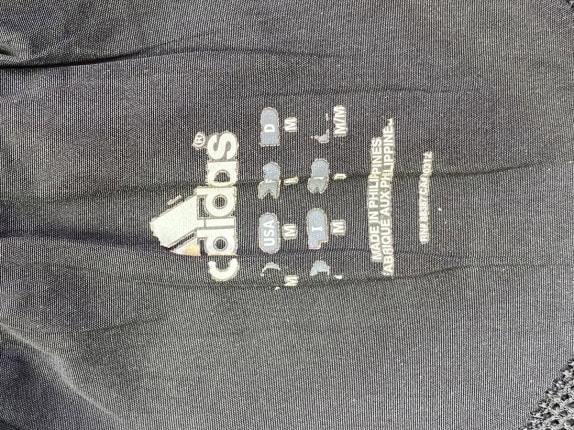 ADIDAS TRAINING PANTS SPORTSWEAR BLACK MEN PRE OWNED M