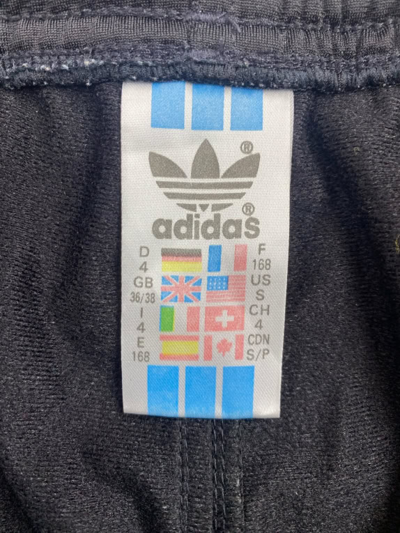 ADIDAS Παντελόνι Vintage Με Λογότυπο Μαύρο Ανδρικό S