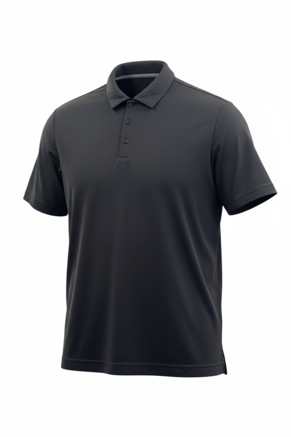 Adidas Black Polo Shirt Climalite Men’s Large
