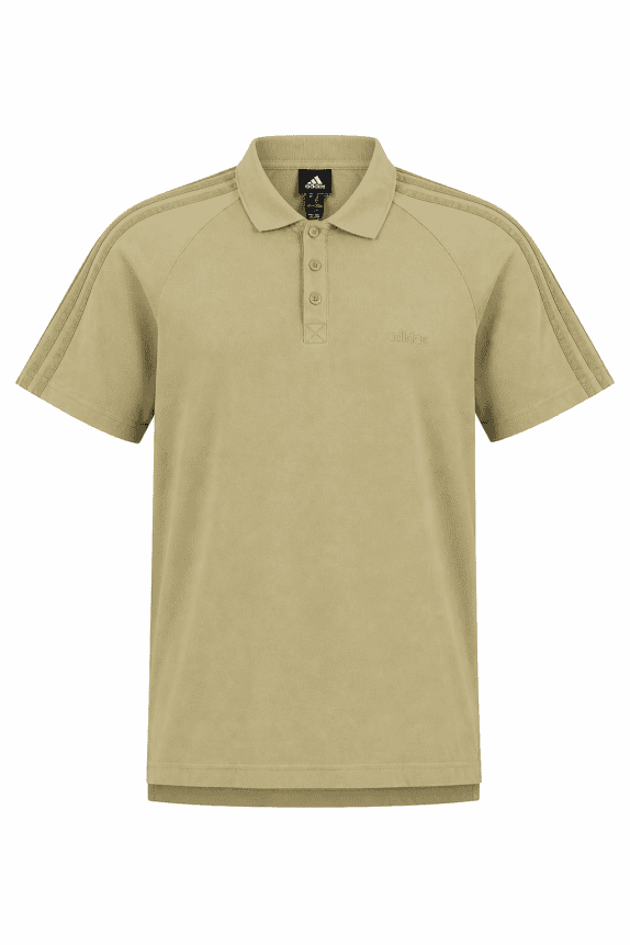 90s ADIDAS POLO SHIRT MINIMAL BEIGE ΑΝΤΡΙΚΟ PRE OWNED L