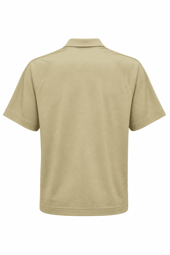 90s ADIDAS POLO SHIRT MINIMAL BEIGE ΑΝΤΡΙΚΟ PRE OWNED L