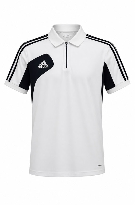 ADIDAS POLO SHIRT SPORTSWEAR ΛΕΥΚΟ ΑΝΤΡΙΚΟ PRE OWNED L