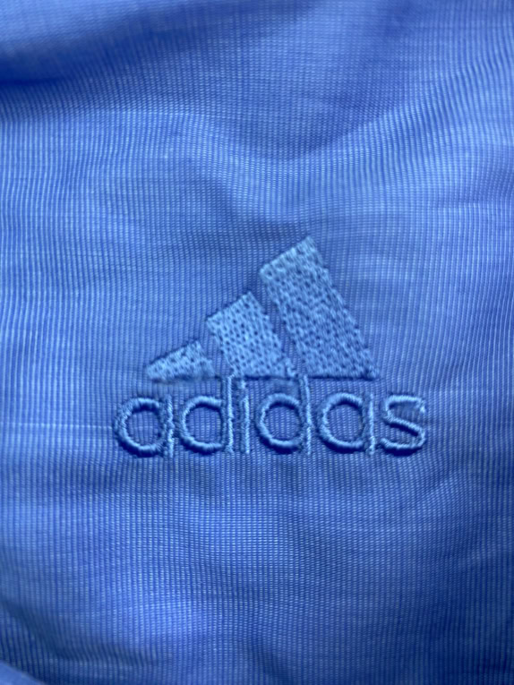 Adidas Formal Vintage Logo Shirt Blue Men’s XXL