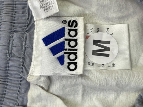 ADIDAS SHORTS SPORTSWEAR GREY MEN PRE OWNED M