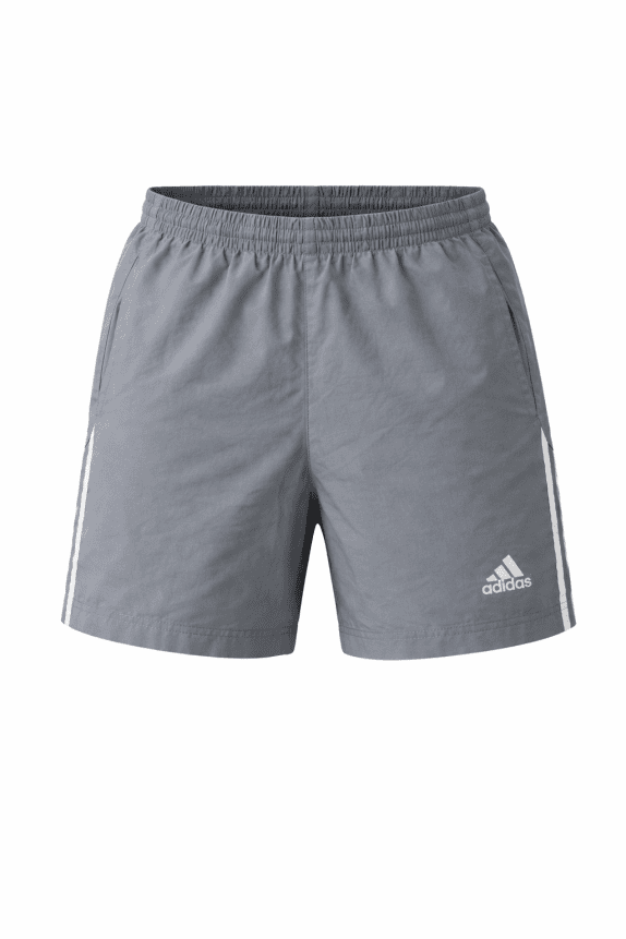 ADIDAS SHORTS SPORTSWEAR GREY MEN PRE OWNED M
