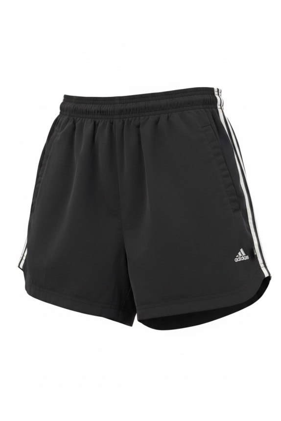 ADIDAS SHORTS SPORTSWEAR BLACK UNISEX PRE OWNED S