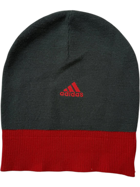 Adidas Σκούφος Beanie Casual Logo Μπλε Κόκκινο Unisex One Size