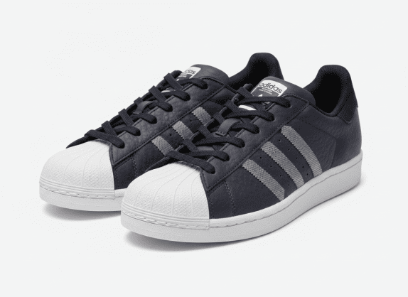 ADIDAS SNEAKERS CLASSIC NAVY UNISEX PRE OWNED EU 41