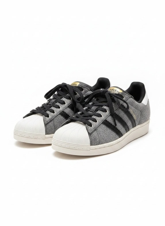 ADIDAS SNEAKERS RETRO GREY UNISEX PRE OWNED EU 40