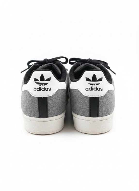 ADIDAS SNEAKERS RETRO GREY UNISEX PRE OWNED EU 40