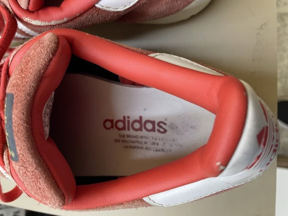 ADIDAS SNEAKERS RETRO ROSSO UOMO PRE OWNED EU 40