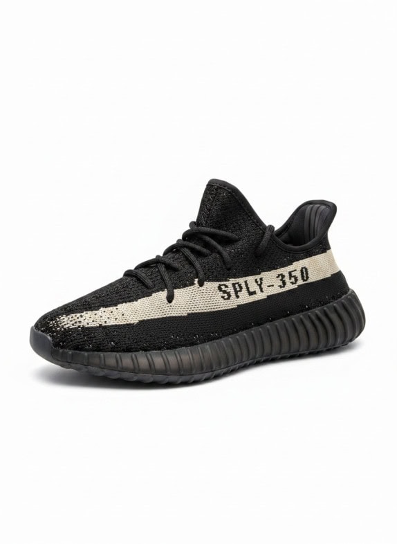 ADIDAS YEEZY BOOST 350 V2 OREO SNEAKERS NERE BIANCHE UNISEX PRE OWNED EU 38