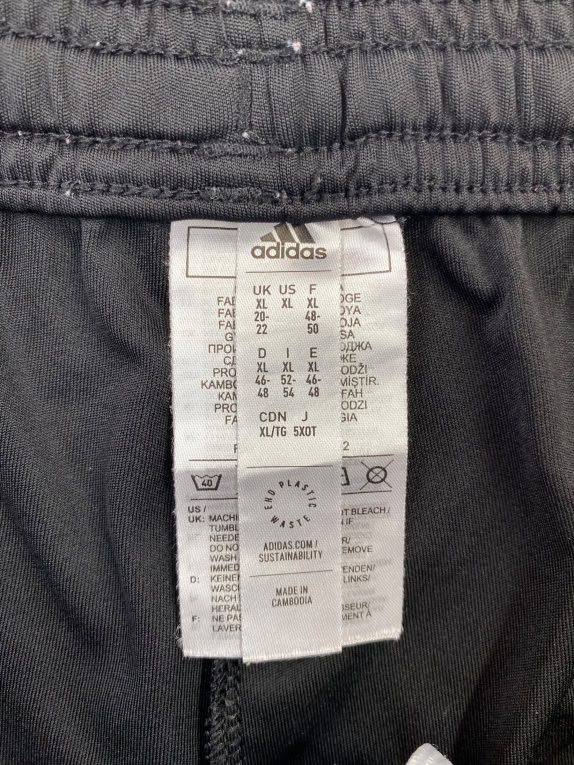 ADIDAS SHORTS SPORTS AEROREADY LOGO BLACK FEMALE XL