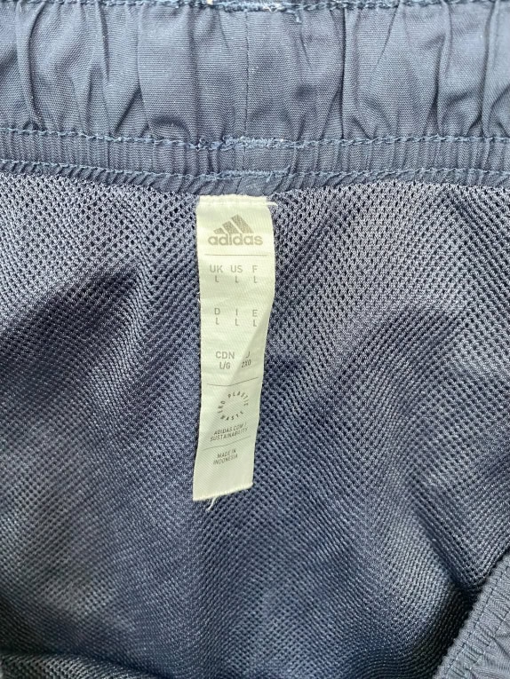 Adidas Σορτς Logo Μπλε Unisex L