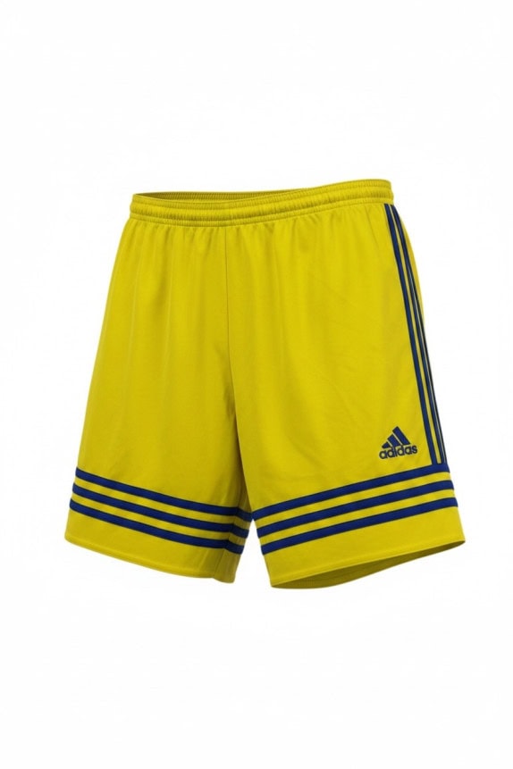 ADIDAS SHORTS SPORTSWEAR YELLOW MEN PRE OWNED M