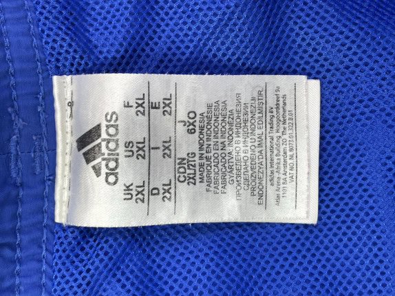 ADIDAS SHORTS SPORTSWEAR BLUE MEN PRE OWNED XXL