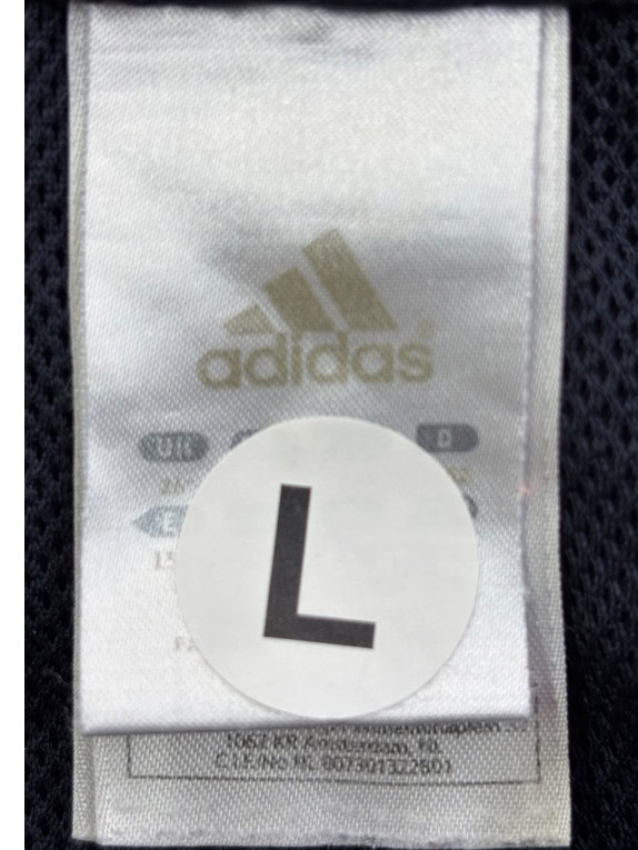 ADIDAS PANTALONCINI SPORTSWEAR NAVY UOMO PRE OWNED L
