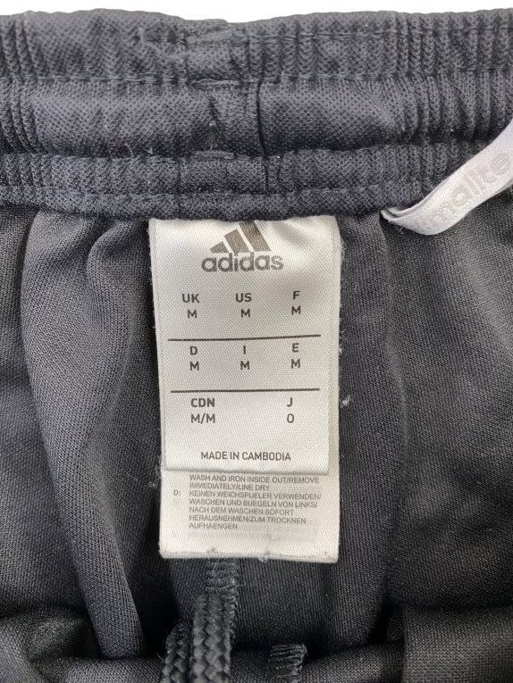 ADIDAS SHORTS SPORTY LOGO BLACK MEN'S M